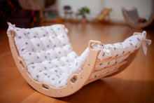 Load image into Gallery viewer, Medium Montessori Climbing Arch/Rocker with Pillow & Ramp Set