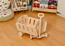 Load image into Gallery viewer, Montessori Toy Storage: Eco-Friendly Nursery & Playroom Chest