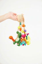 Load image into Gallery viewer, Montessori Baby Gym & Hanging Toys Set | Wooden Play Gym for Babies