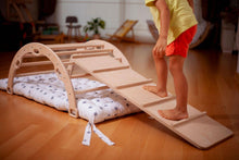 Load image into Gallery viewer, Montessori Climber Set: Arch, Rocker, Ramp, and Pillow Options