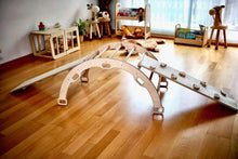 Load image into Gallery viewer, Montessori Climber Set: Arch, Rocker, Ramp, and Pillow Options
