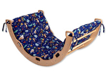 Load image into Gallery viewer, Large Montessori Climbing Arch/Rocker with Pillow Set