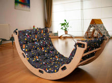 Load image into Gallery viewer, Climbing Arch Rocker with Space Cushion