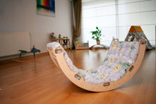 Load image into Gallery viewer, XL Climbing Arch/Rocker & Map Pattern Cushion Set