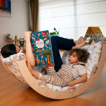 Load image into Gallery viewer, Climbing Arch with Flamingo Pillow | Montessori Play Set