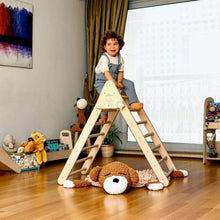 Load image into Gallery viewer, Climbing Triangle with Ramp | Foldable Montessori Climbing Set