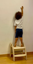 Load image into Gallery viewer, Foldable Montessori Kitchen Step Stool