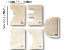 Load image into Gallery viewer, Montessori Wooden Shovel Set: Eco-Friendly Play for Kids