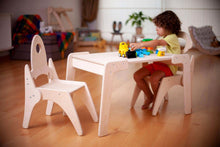 Load image into Gallery viewer, Montessori Table and Chair Set