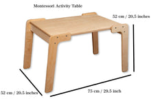 Load image into Gallery viewer, Montessori Table and Chair Set