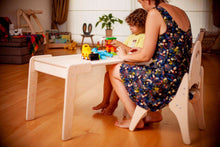 Load image into Gallery viewer, Montessori Table and Chair Set