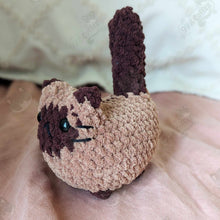 Load image into Gallery viewer, Chubby Siamese Loaf Cat Plushie