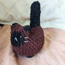 Load image into Gallery viewer, Chubby Siamese Loaf Cat Plushie