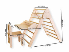 Load image into Gallery viewer, Versatile Montessori Climbing Set with Folding Table and Chair