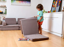 Load image into Gallery viewer, Transformable Kids Play Mat and Couch for Playtime and Relaxation