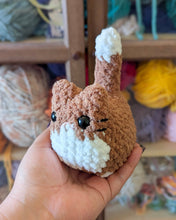 Load image into Gallery viewer, Chubby Tuxedo Loaf Cat Plushie