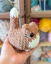 Load image into Gallery viewer, Chubby Tuxedo Loaf Cat Plushie