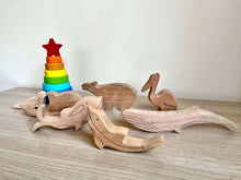 Load image into Gallery viewer, Wooden Ocean Animals Set