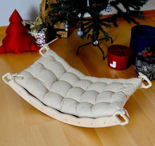 Load image into Gallery viewer, XL Wooden Balance Board for Toddlers Montessori Balance Toy with Pillow