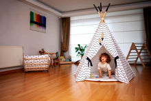 Load image into Gallery viewer, XL Teepee Tent and Play Mat Set