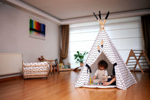 Load image into Gallery viewer, XL Teepee Tent and Play Mat Set