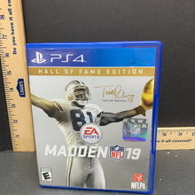 Load image into Gallery viewer, Madden NFL 19 Hall of Fame Edition
