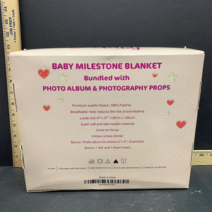 baby milestone blanket