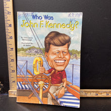 Load image into Gallery viewer, Who was John F. Kennedy? (Who HQ) -notable person
