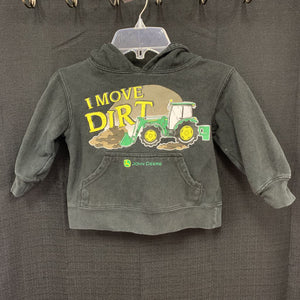 "I move dirt" sweatshirt