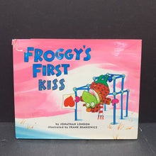 Load image into Gallery viewer, Froggy&#39;s First Kiss (Valentine&#39;s Day) (Jonathan London) -holiday

