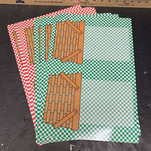 Load image into Gallery viewer, 17 gingham picnic baskets sorting mats
