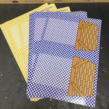 Load image into Gallery viewer, 17 gingham picnic baskets sorting mats
