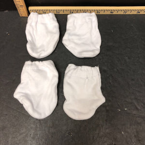 2pk set hand mittens/socks