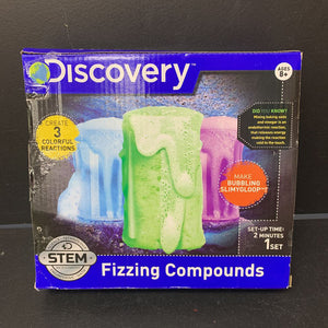 Fizzing compounds slimy gloop kit