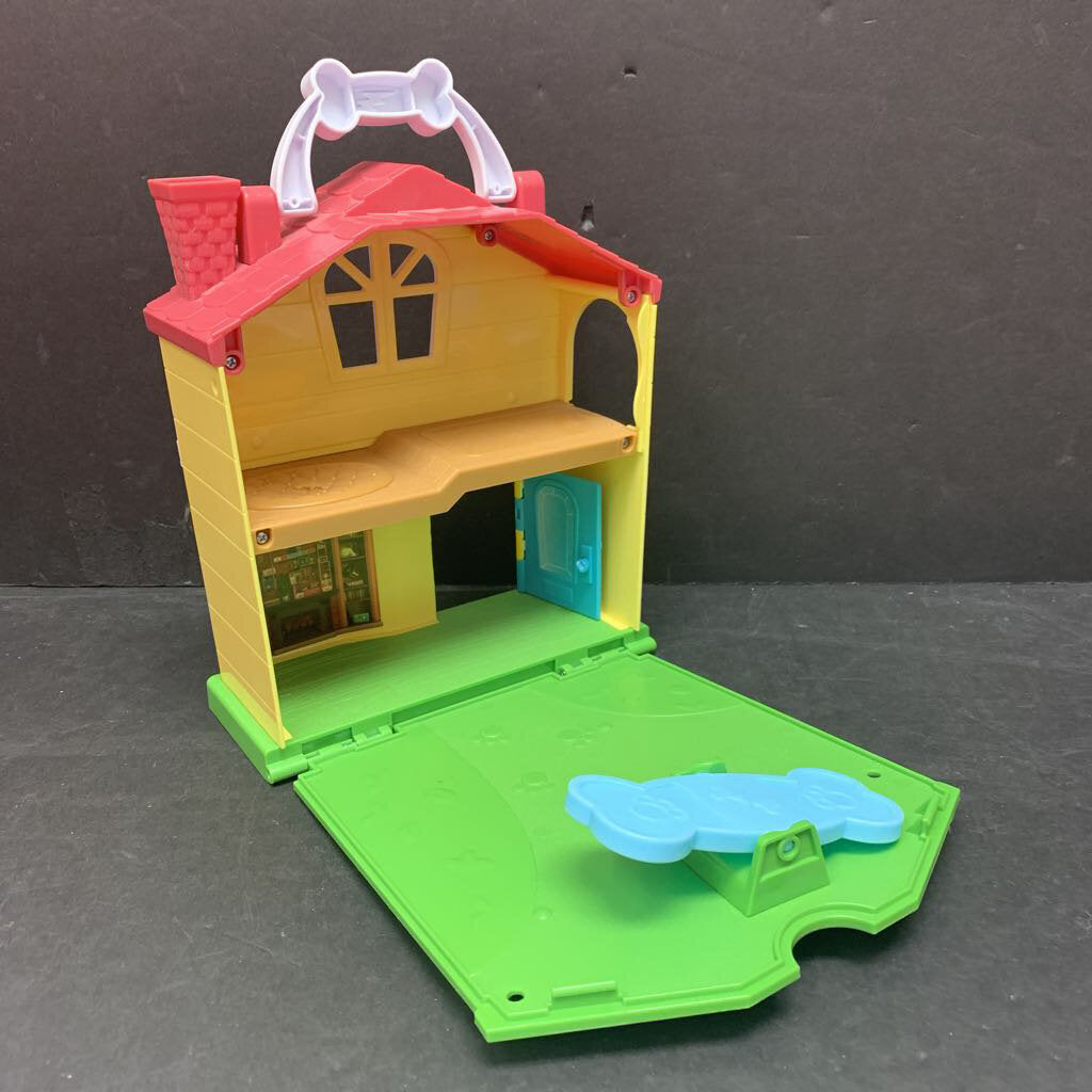 Puppy dog pals stow online n go playset