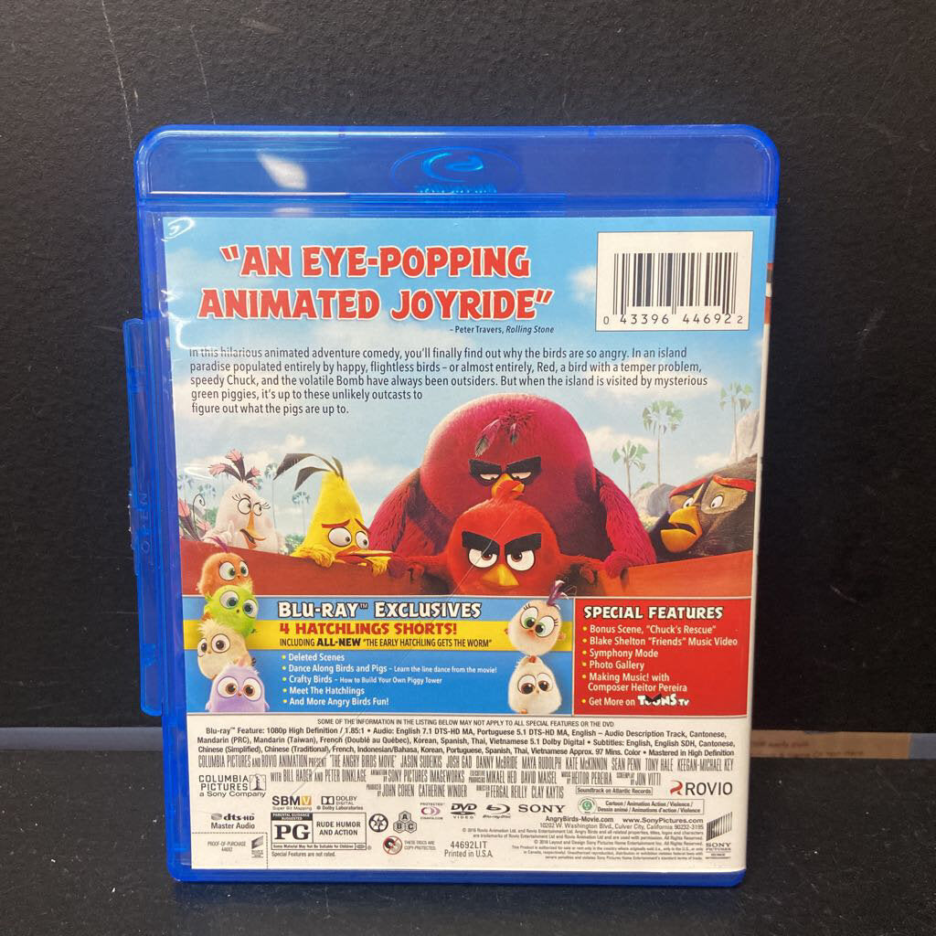 Kid DVD Lot - The Angry Birds Movie (New) Epic (New)