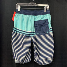 Load image into Gallery viewer, Striped Swim Trunks
