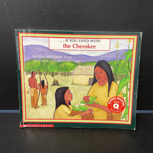 If You Lived with the Cherokee (Peter & Connie Roop) (Native American) -notable person