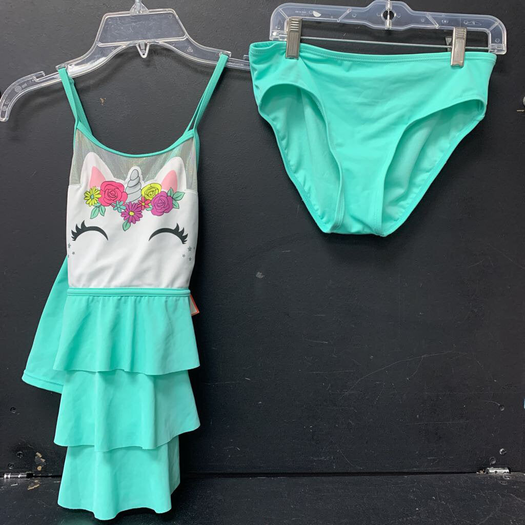 Solid 2pc Swimsuit