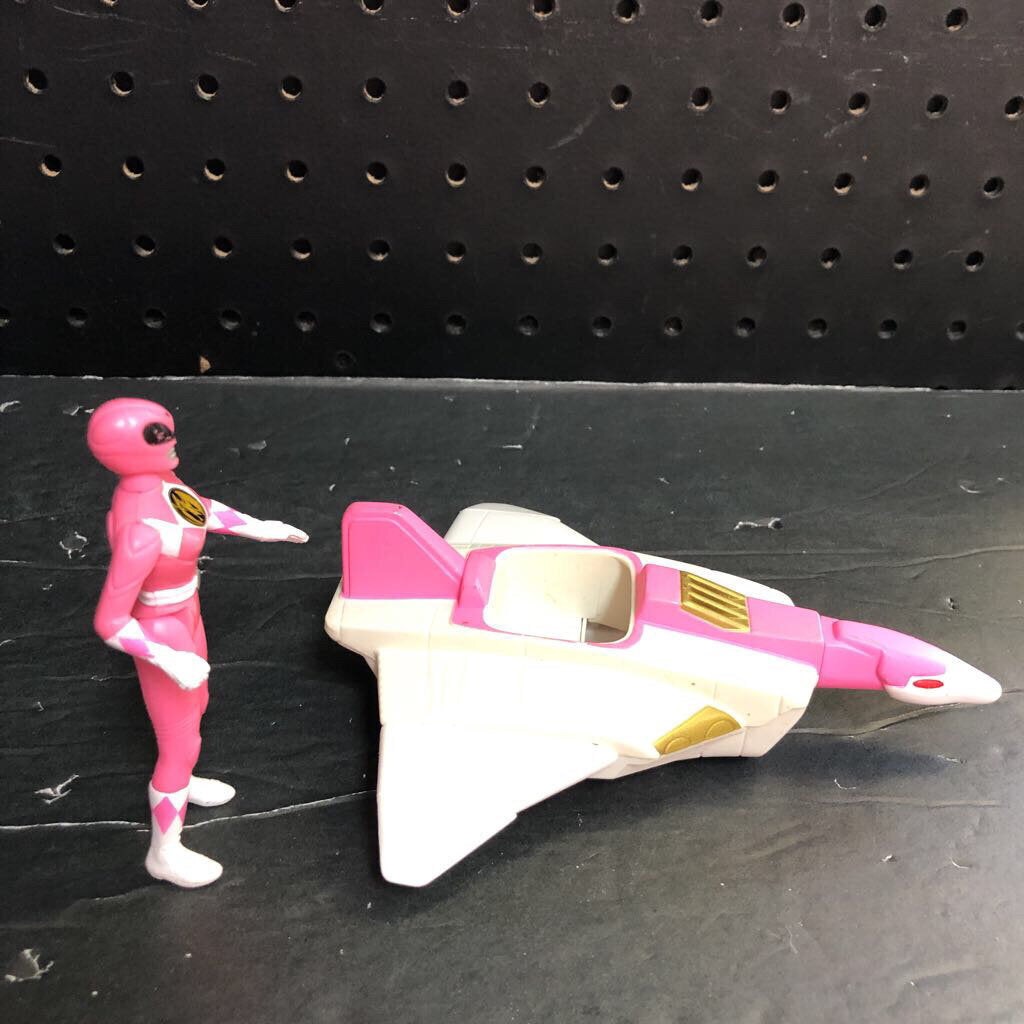 Pink Ranger w/Crane Megazord Plane 1995 Vintage Collectible – Encore Kids  Consignment