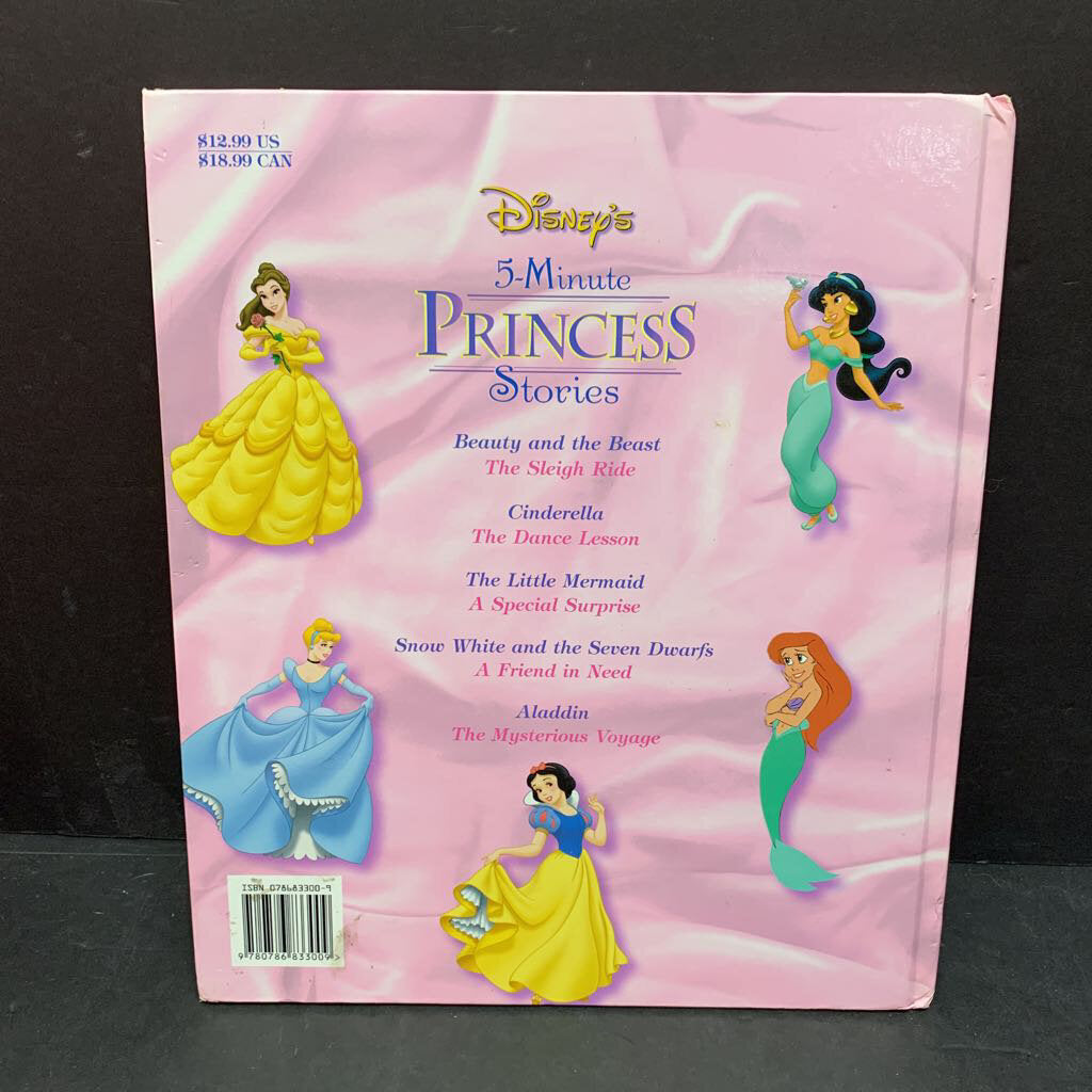 Five Minute Princess Stories (Disney Princess) -hardcover – Encore Kids  Consignment