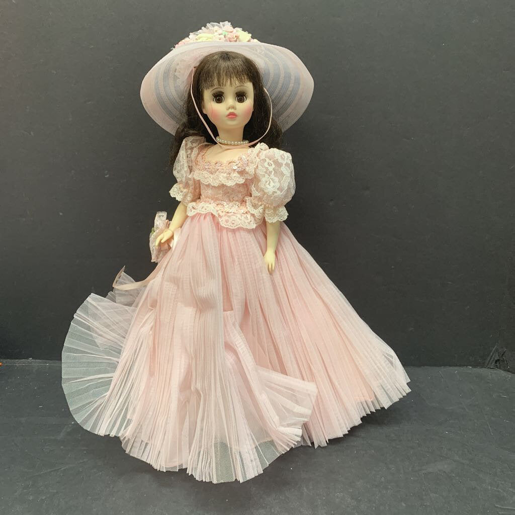 Elise Bridesmaid Doll w/Stand