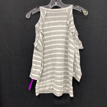 Load image into Gallery viewer, Striped Cold Shoulder Top
