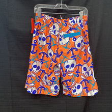 Load image into Gallery viewer, Skull &amp; Anchor swim trunks
