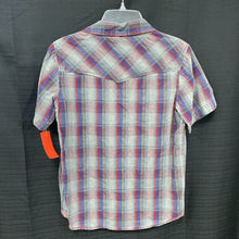 Load image into Gallery viewer, Plaid button down shirt (Overdrive)
