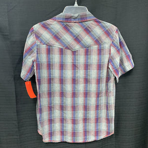 Plaid button down shirt (Overdrive)