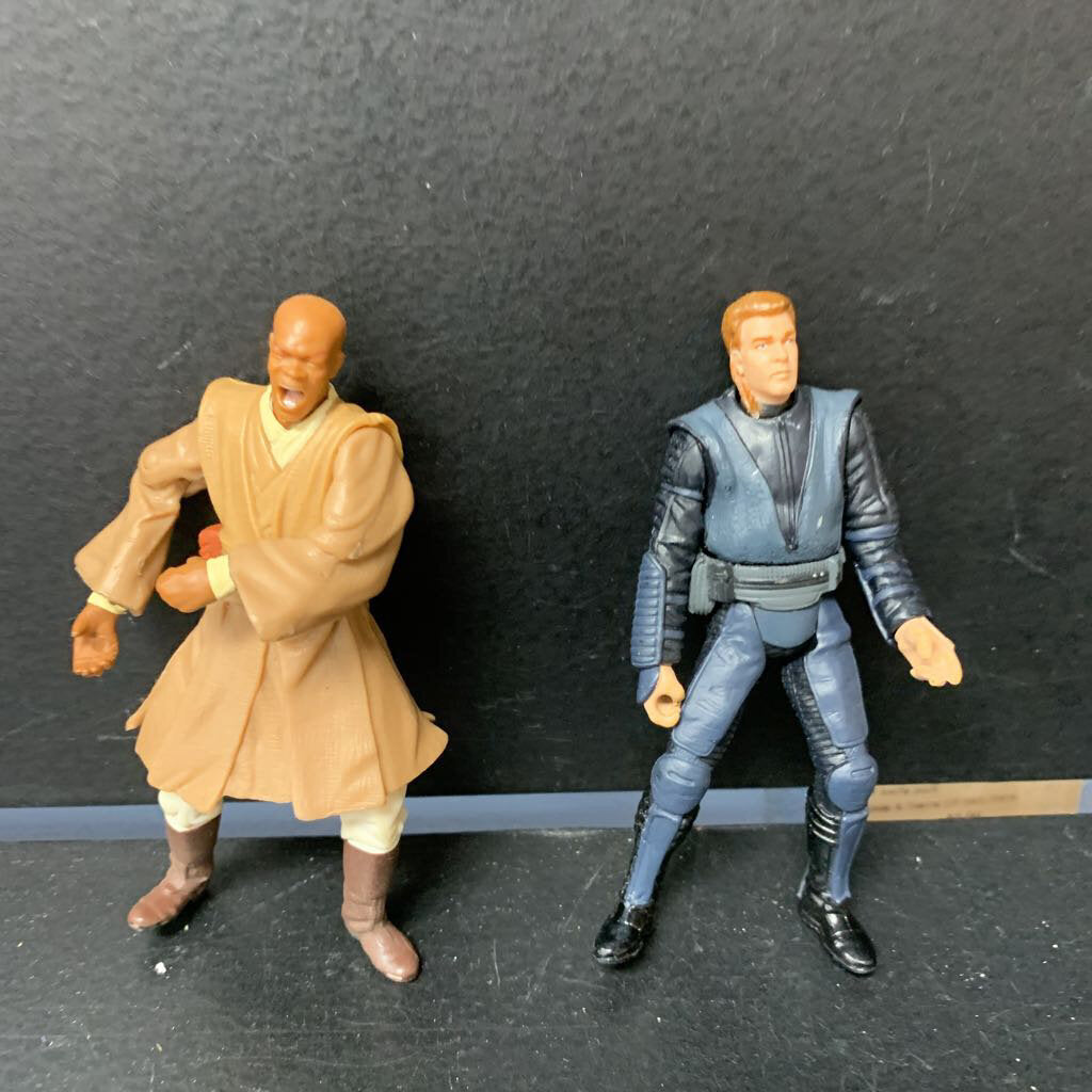 Anakin Skywalker & Mace Windu Action Figures
