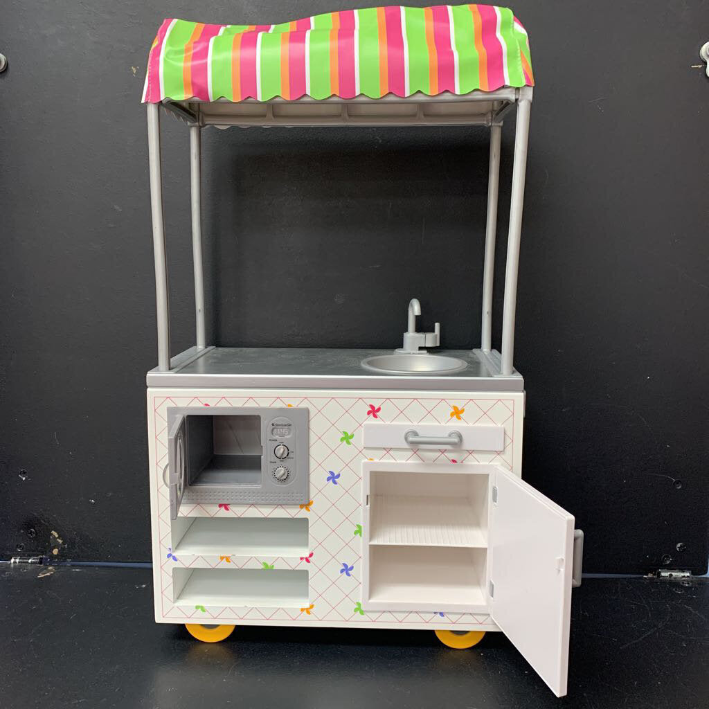 American popular Girl Campus Cart or Snack Cart