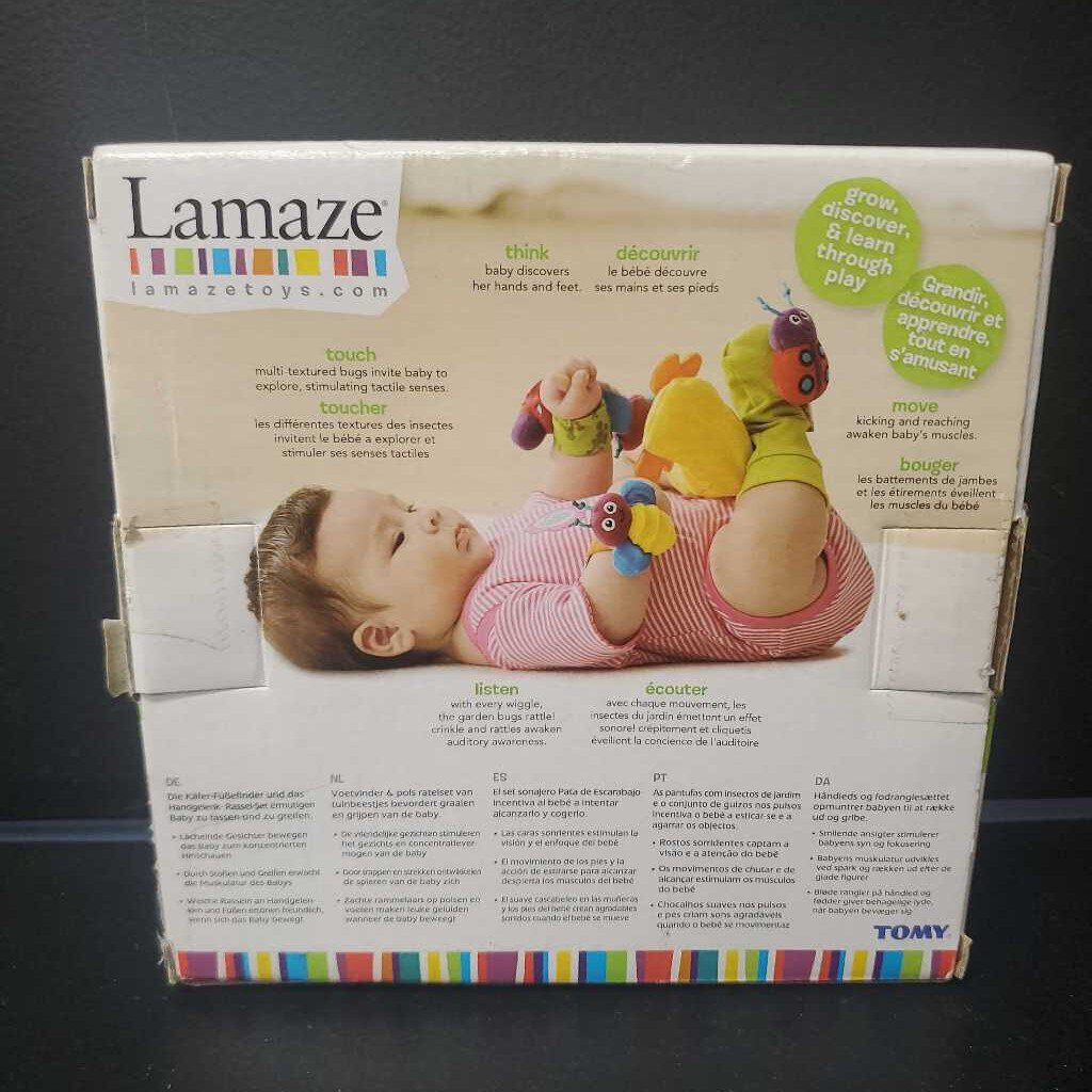 Lamaze - Gardenbug Foot Finder & Wrist Rattle Set