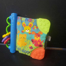 Load image into Gallery viewer, &quot;Friends of all sizes&quot; Sensory Rattle Soft Book

